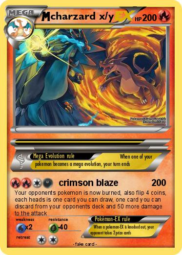 Pokemon charzard x/y