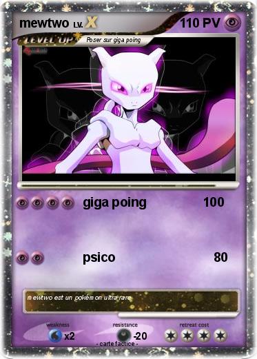 Pokemon mewtwo
