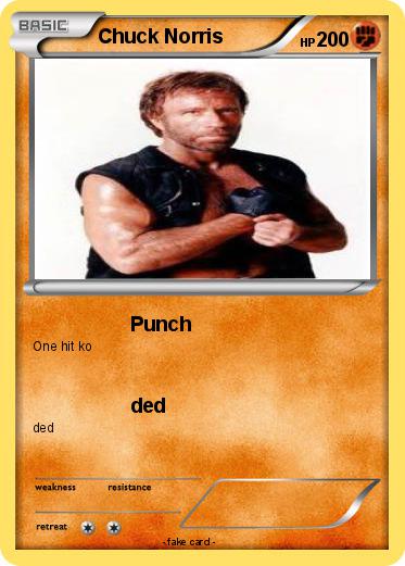 Pokemon Chuck Norris
