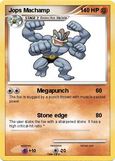 Pokemon Jops Machamp