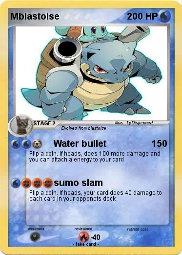 Pokemon Mblastoise