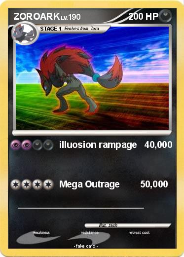 Pokemon ZOROARK