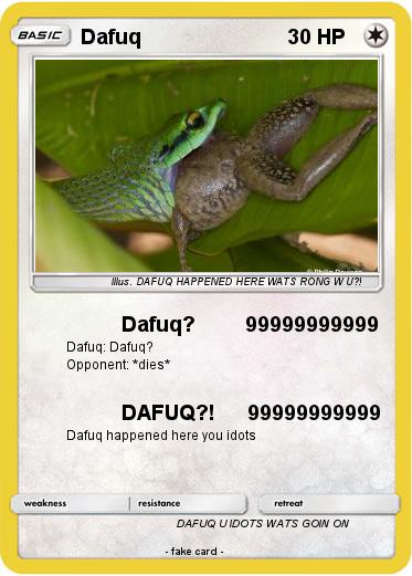 Pokemon Dafuq