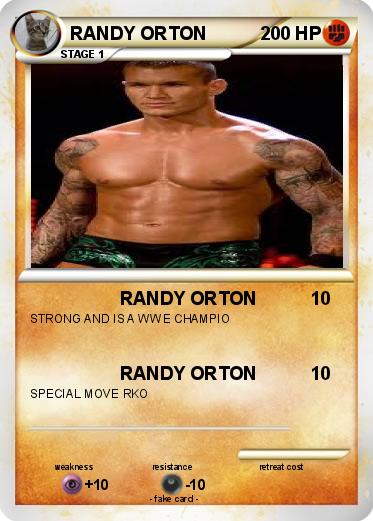 Pokemon RANDY ORTON