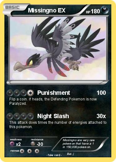 Pokemon Missingno EX