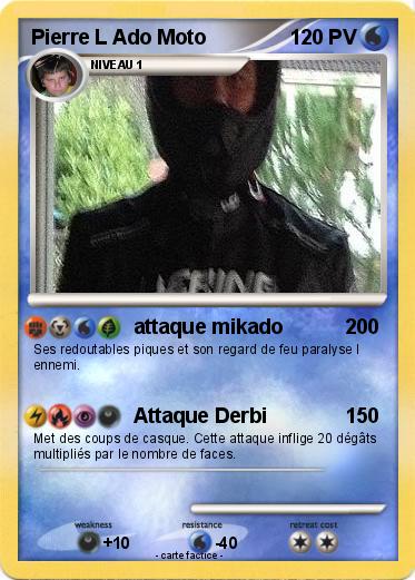 Pokemon Pierre L Ado Moto