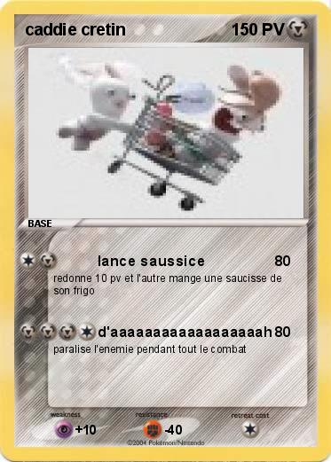 Pokemon caddie cretin