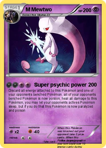Pokemon M Mewtwo