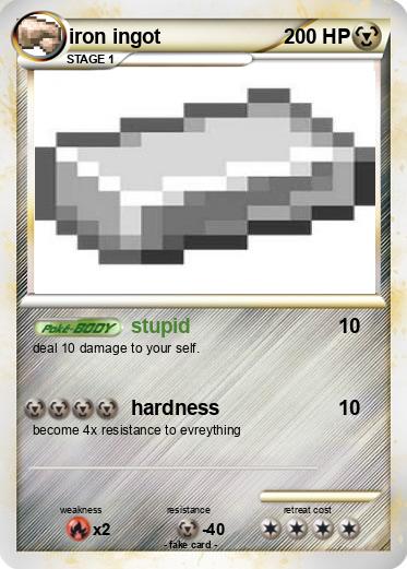 Pokemon iron ingot