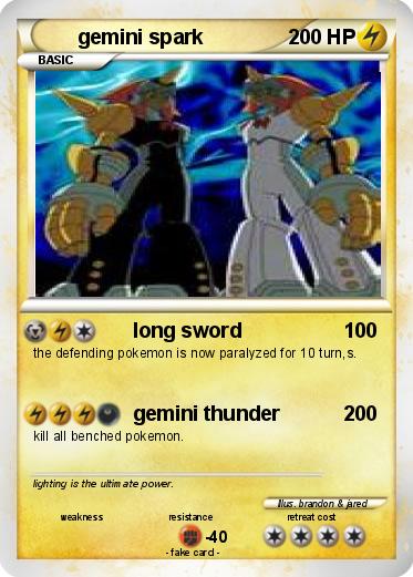 Pokemon gemini spark