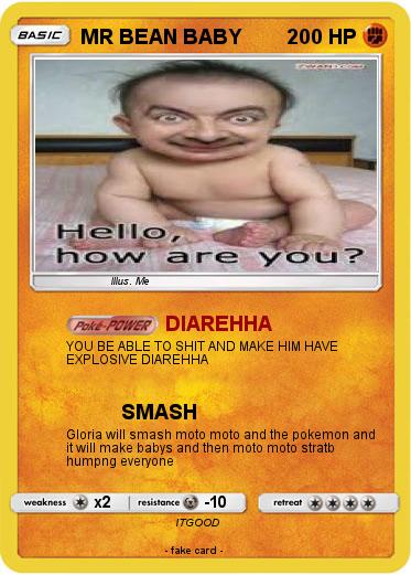 Pokemon MR BEAN BABY