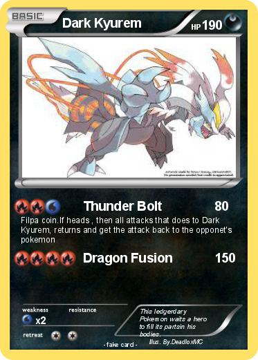 Pokemon Dark Kyurem