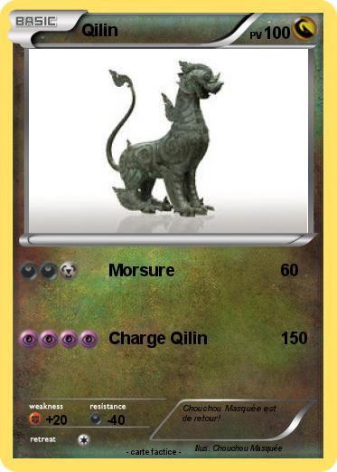 Pokemon Qilin
