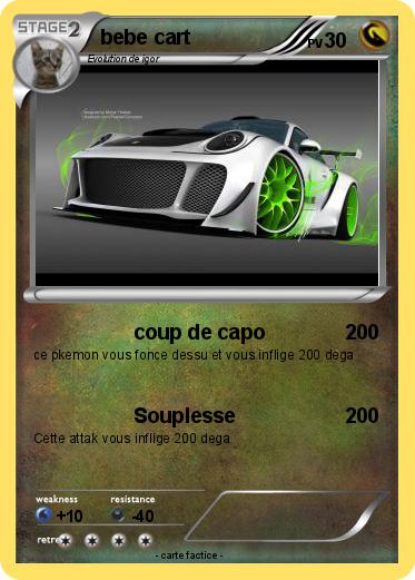 Pokemon bebe cart