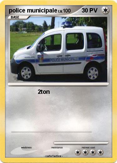 Pokemon police municipale