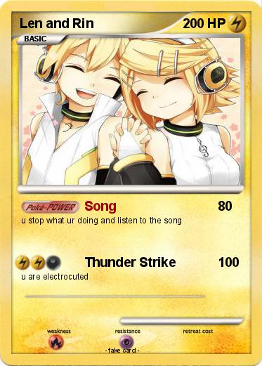 Pokemon Len and Rin