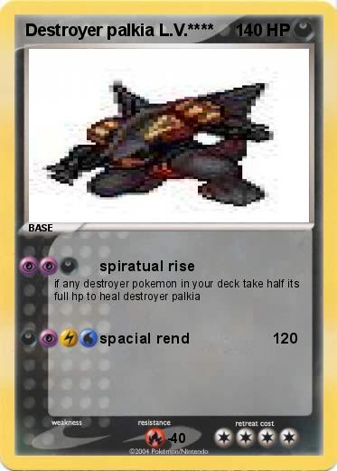 Pokemon Destroyer palkia L.V.****