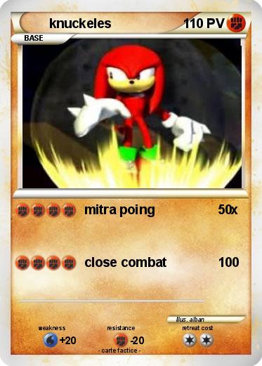 Pokemon knuckeles