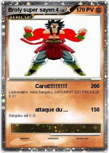 Pokemon Broly super sayen 4