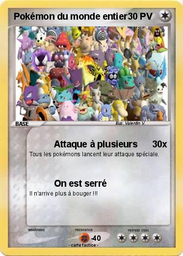 Pokemon Pokémon du monde entier