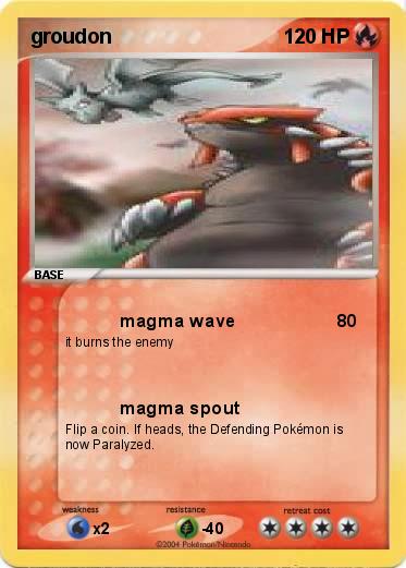 Pokemon groudon