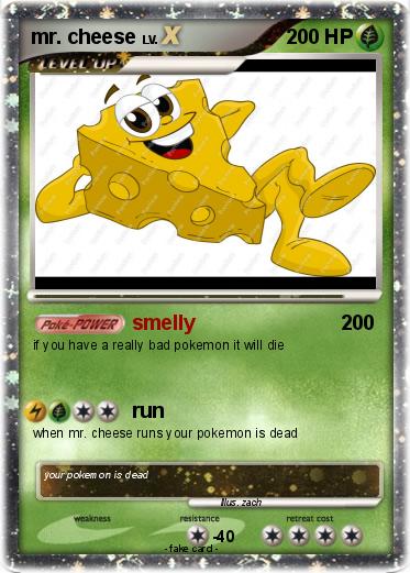 Pokemon mr. cheese