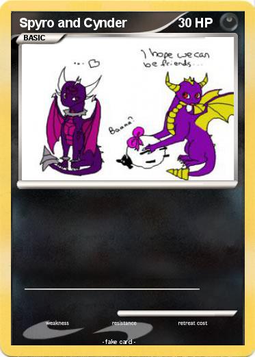 Pokemon Spyro and Cynder