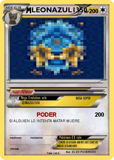 Pokemon LEONAZUL1350