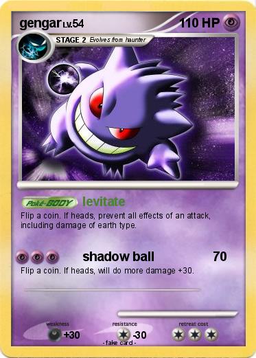 Pokemon gengar