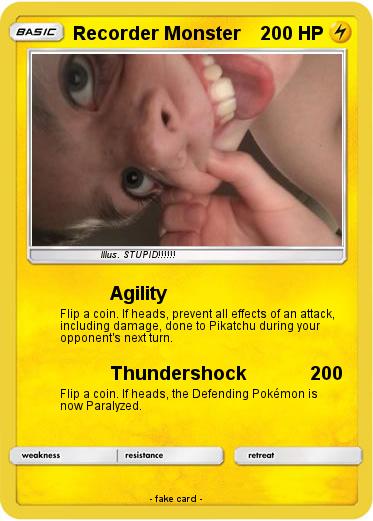 Pokemon Recorder Monster