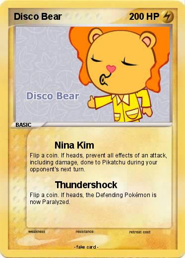 Pokemon Disco Bear
