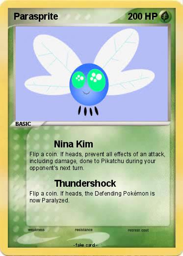 Pokemon Parasprite
