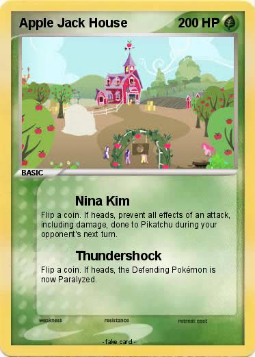 Pokemon Apple Jack House
