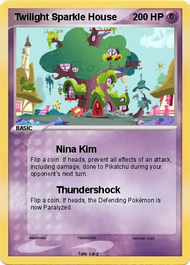 Pokemon Twilight Sparkle House