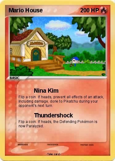 Pokemon Mario House