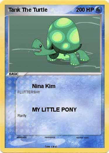 Pokemon Tank The Turtle