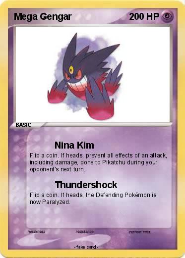 Pokemon Mega Gengar