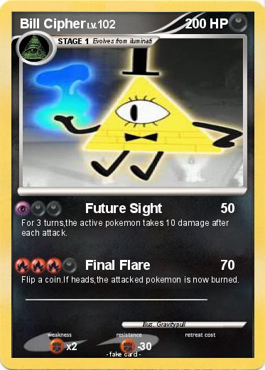 Pokemon Bill Cipher