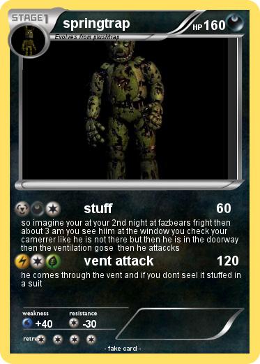Pokemon springtrap