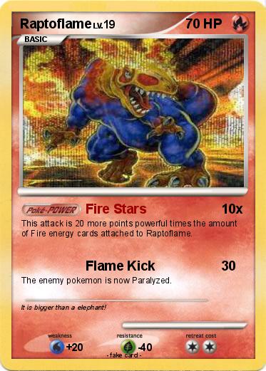 Pokemon Raptoflame