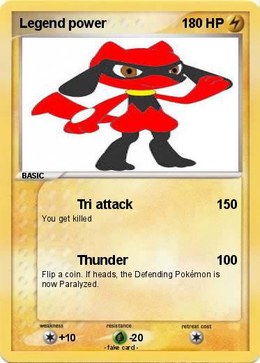 Pokemon Legend power
