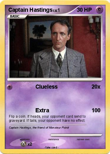 Pokemon Captain Hastings