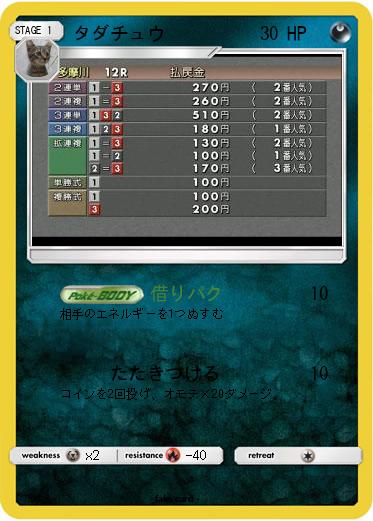 Pokemon タダチュウ