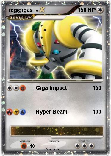 Pokemon regigigas