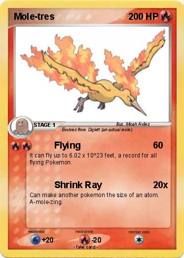 Pokemon Mole-tres