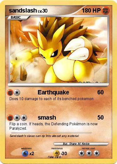 Pokemon sandslash