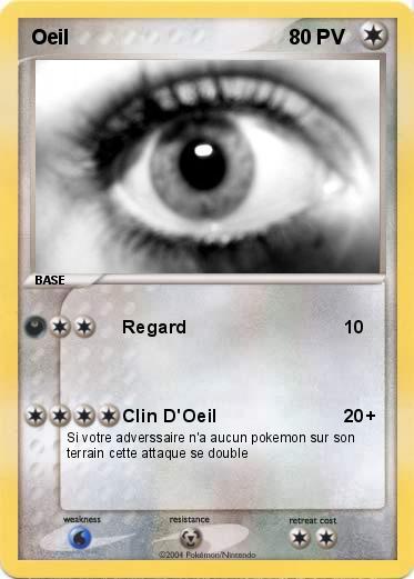 Pokemon Oeil
