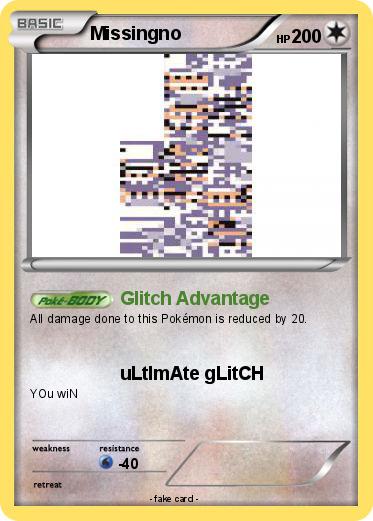 Pokemon Missingno