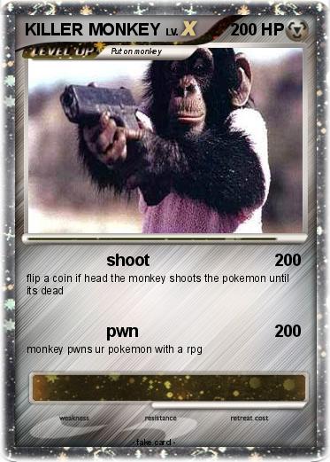 Pokemon KILLER MONKEY