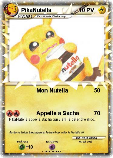Pokemon PikaNutella